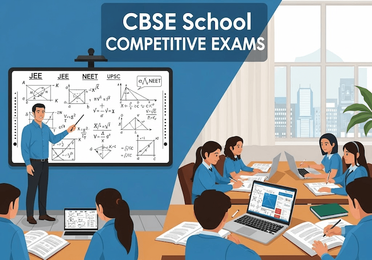 How CBSE Schools in Borivali Prepare Students for National Competitive Exams
