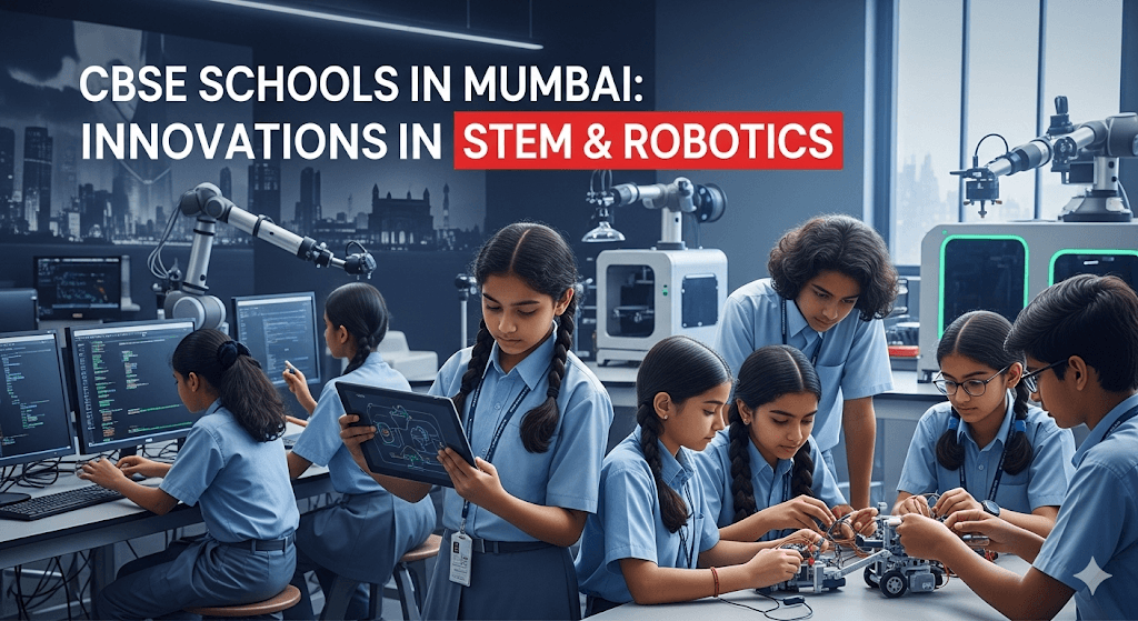 Leading CBSE School in Mumbai for STEM Labs & Robotics Clubs