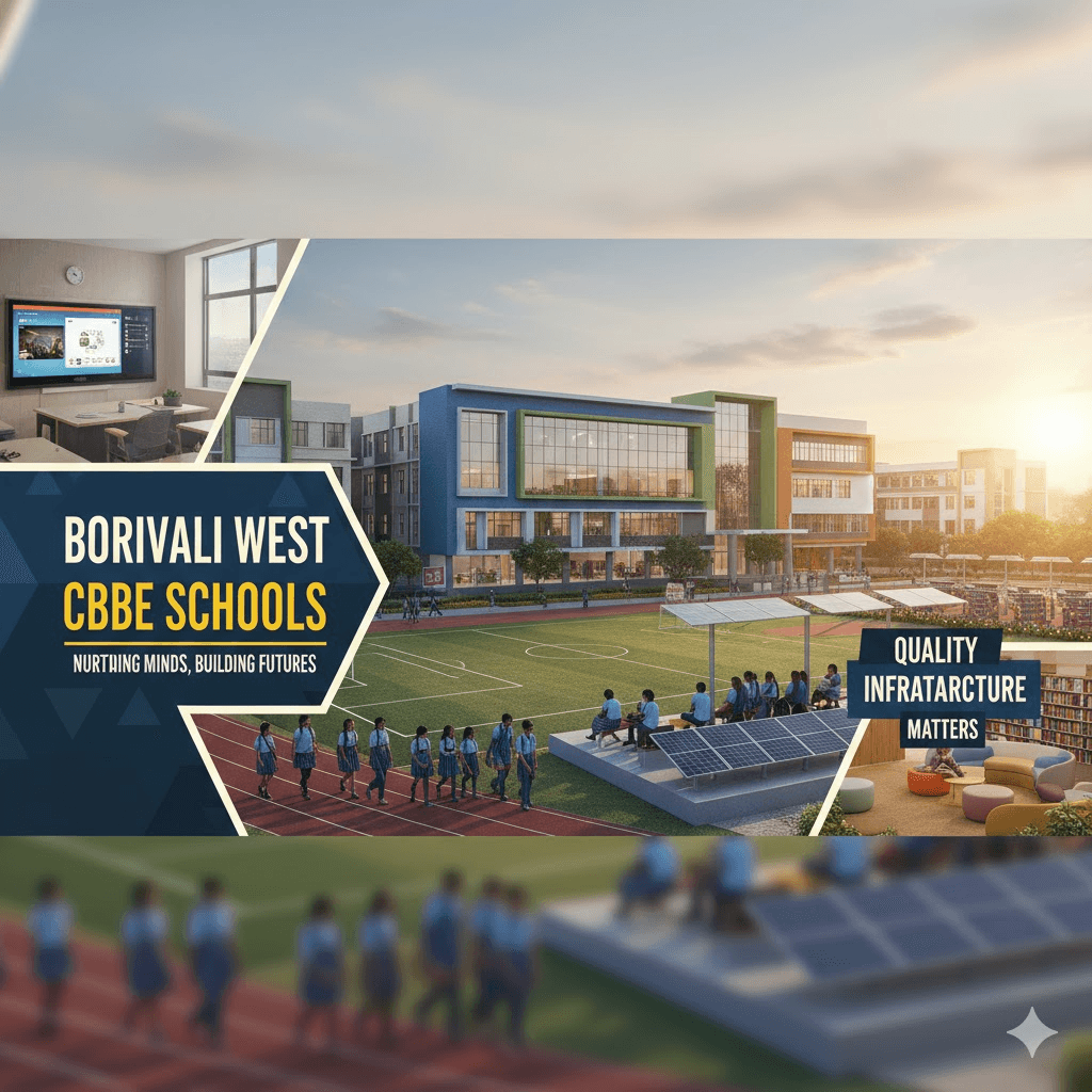 The Importance of School Infrastructure and Facilities in Borivali West CBSE Schools